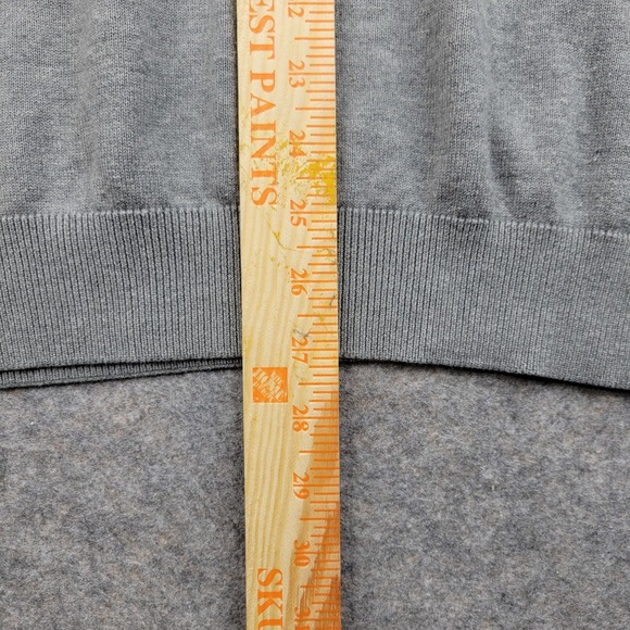 Lacoste Sweater Mens 3XL Pullover V Neck Sweatshirt Embroidered Crocodile Logo - Picture 6 of 8